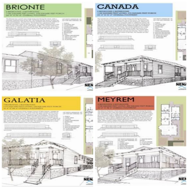 Architectural rendering of BuildShare homes